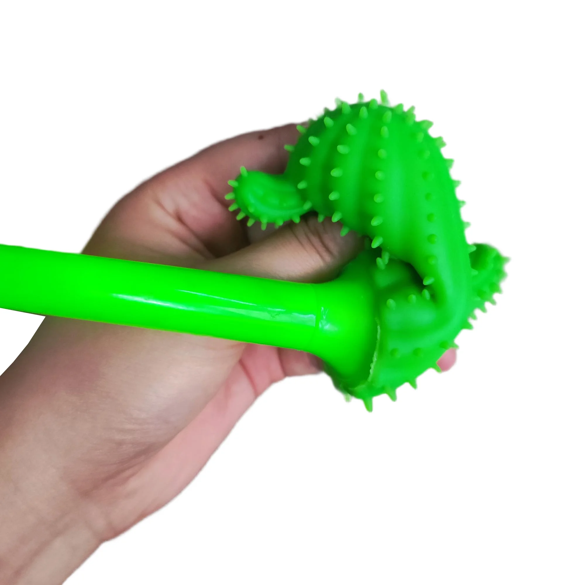 Stretchable cactus pen body