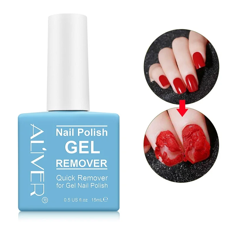 Aliver Custom Organic Magic Uv Gel Nail Polish Remover Fast And Safe