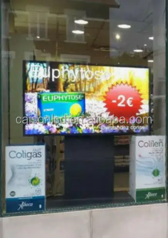 High brightness 55 inch lcd display  4K With Resolution 1920*1080  , Luminance 2500nits , digital signage and displays outdoor supplier