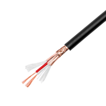 High Quality Audio 8 core Speaker Power Wire HIFI Stage 16AWG Speaker Cable 8x1.5 OFC Copper Al Foil Shielded 100M