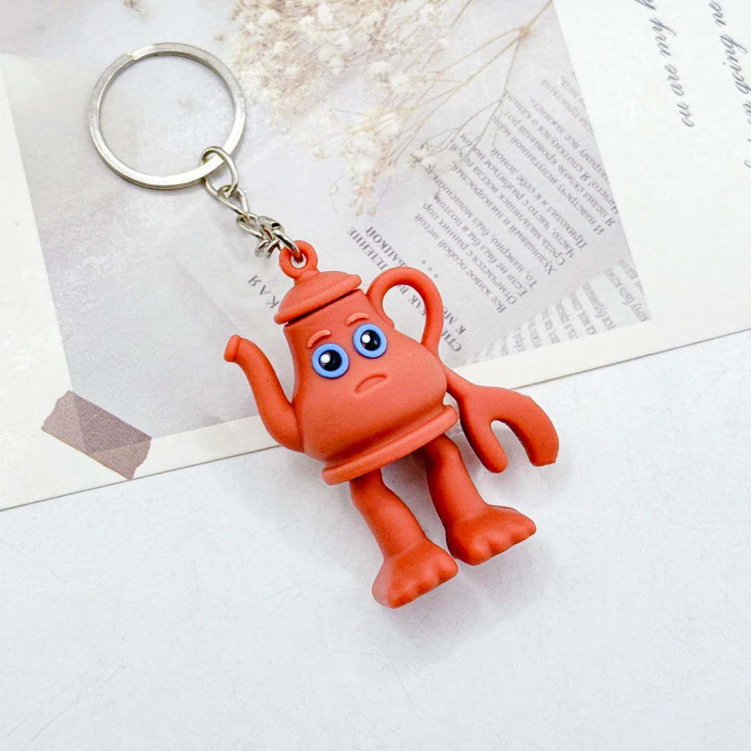 20 Designs PVC Keychain Figurines | Cartoon Toy Key Rings for