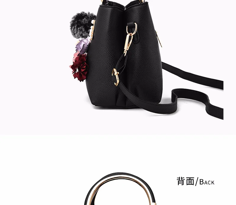 Yuanbang Women's Designer PU Leather Messenger Bag