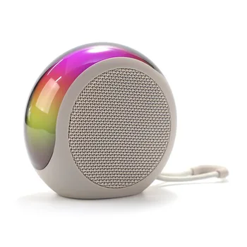 2025 New Design Portable Wireless Speaker RGB LED Lighting High-Value Wireless Audio Subwoofer Luminous Outdoor Battery