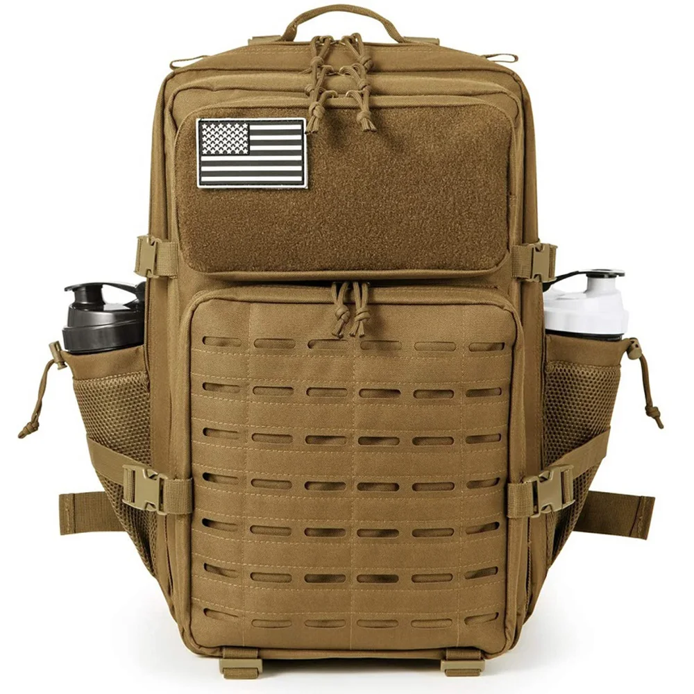 Oleaderbag Practical Assault Backpack Men's 45L 3 Day Shelling Bag Hiking Backpack