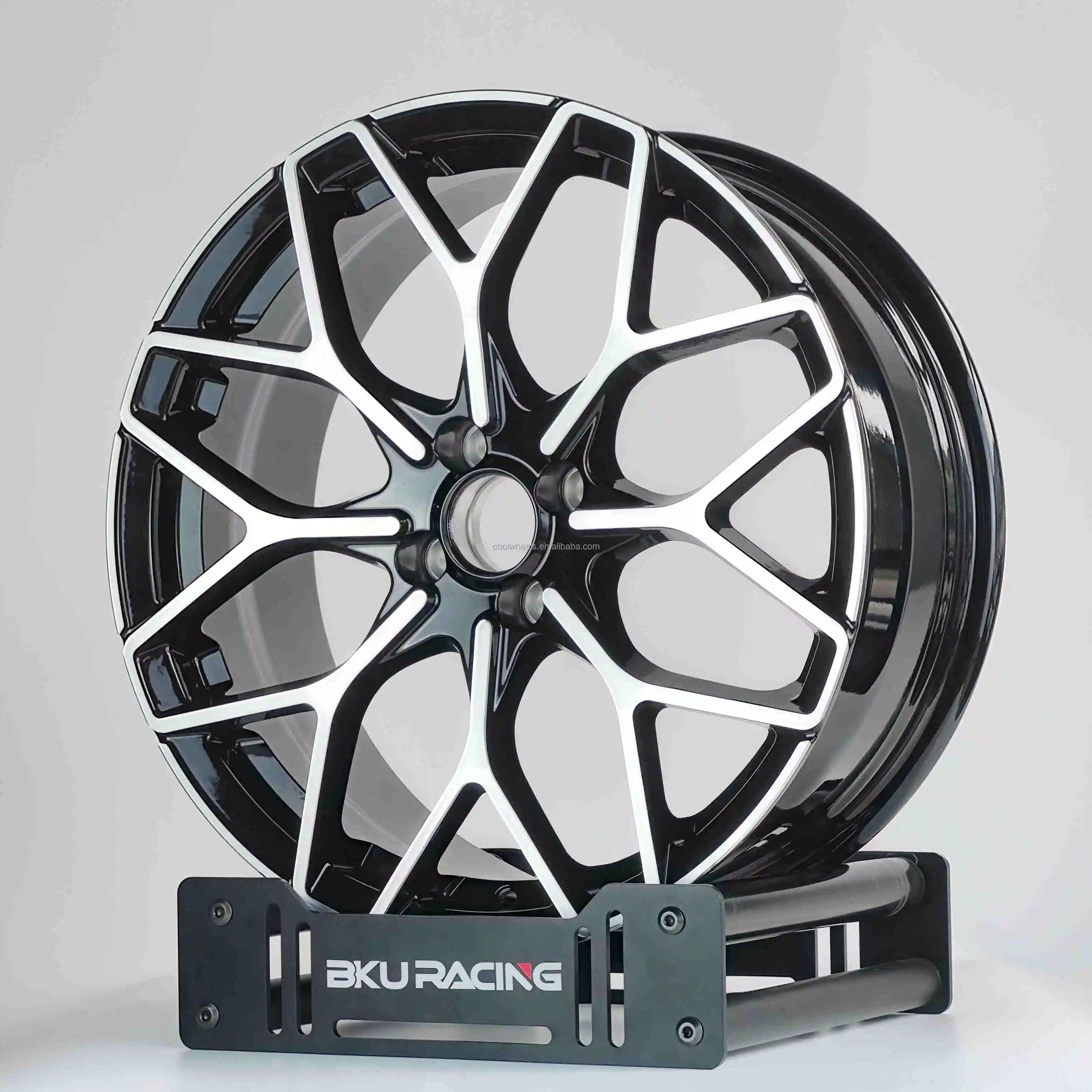 18 Inch 4x100 Gloss Black Forged Alloy Wheels for Smart 453 Fortwo 
