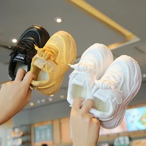 2026 Hot Selling High Quality Casual Kid Shoes Soft PU Rubber Sole Ankle Cover Spring Autumn Style for Boys and Girls 1-6 Years