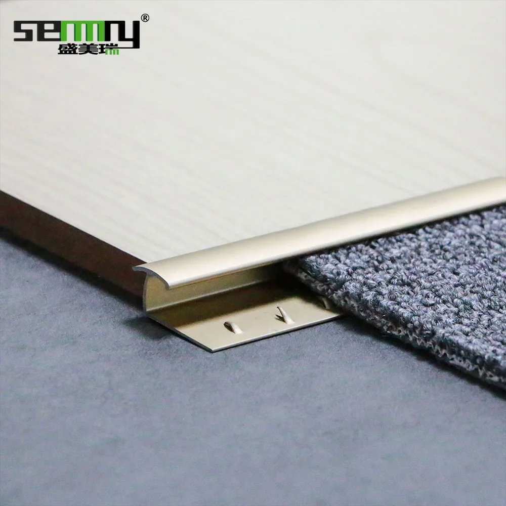 High Quality Carpet Edge Protector Carpet Threshold Aluminum Carpet Trim -  China Aluminum Carpet Trim, Flooring Transition