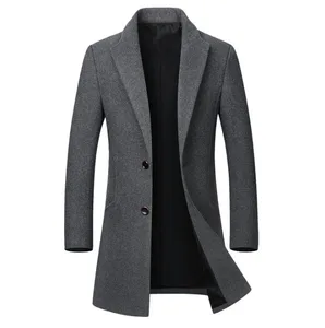 Jacket Own Winter Wool Jacket Men's High-quality Wool Coat Casual Trench Coat