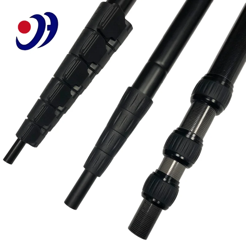 High Modulus Durable Strong Custom Made Easy Carrying Light Twist Locks Carbon Fiber Telescopic Tube Rod