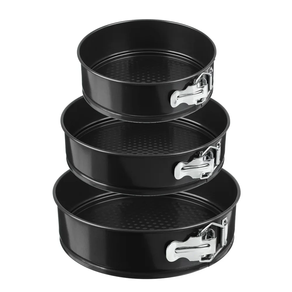 Eco-Friendly Round Springform Cake Pans Set 4/6/8/10/12 Inch