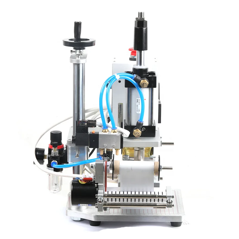 Embossing Brass Alphabets Letters Bronzing Machine Brass Mold Logo Manual Embossing Hot Foil Stamping Machine