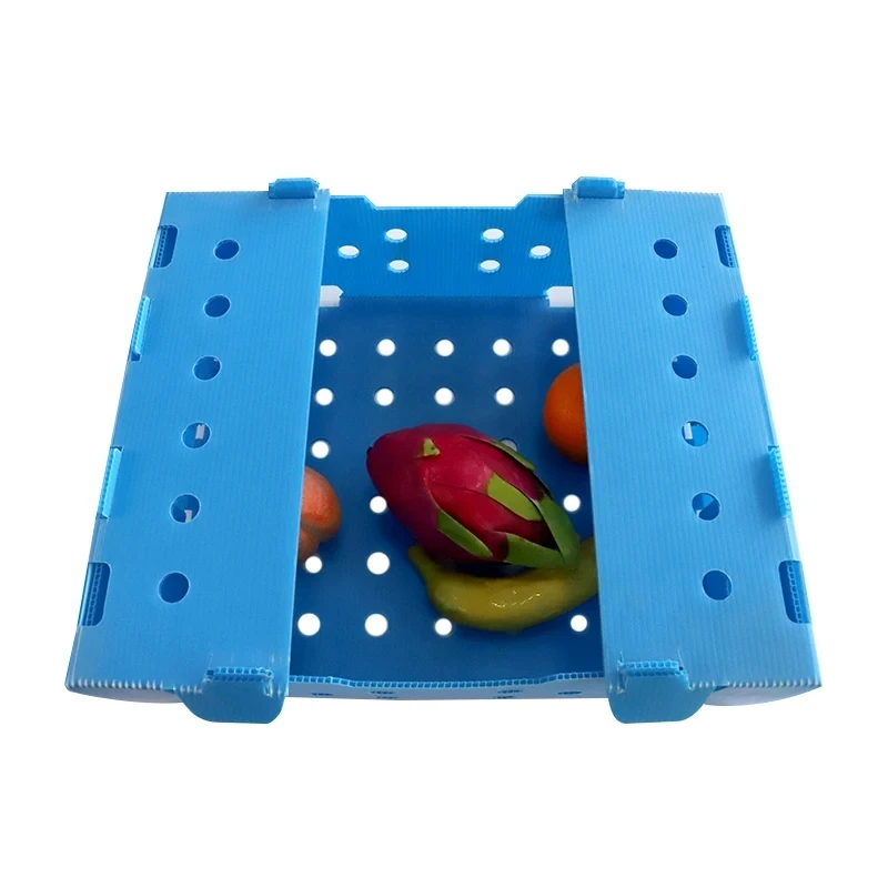 Corrugated Plastic Pp Plastic Stackable Correx Picking Bins For Clothes