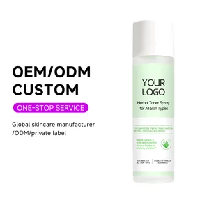 OEM Skincare Product Vitamin E Facial Hydrating Moisturizing Pore Cleansing Face Gel Hydrating Spray All Skin Type Herbal Toner