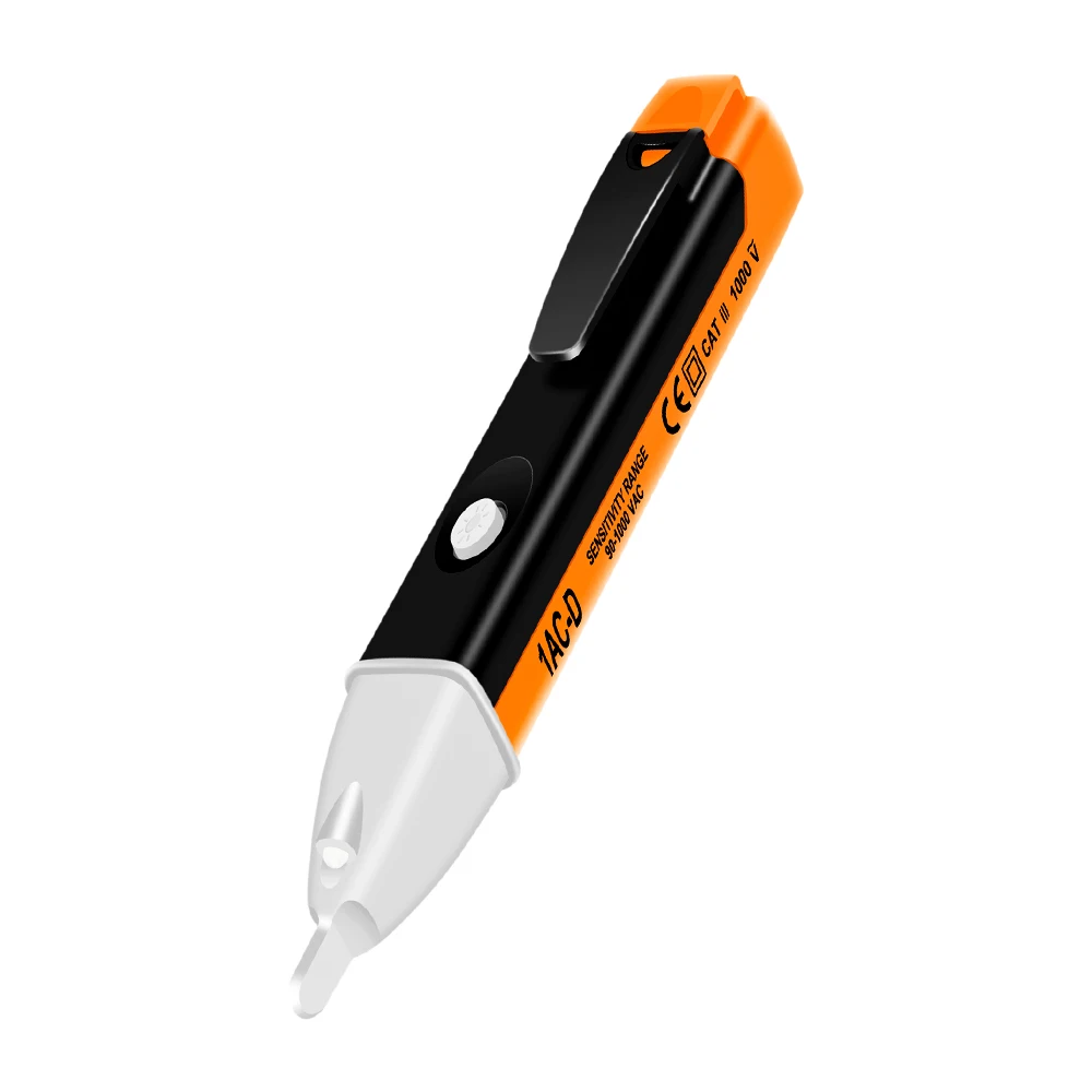 Rilevatore Di Tensione Senza Contatto Penna Elettrica Tester Di Tensione CA Rilevatore Di Punti Di Interruzione Intelligente 12-1000 V - Foto 6