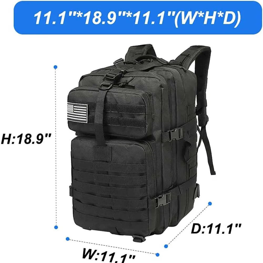 FREE SAMPLE Practical Assault Backpack Large Training Assault Bag Outdoor Fishing and Hunting Bag Camping Hiking Backpack