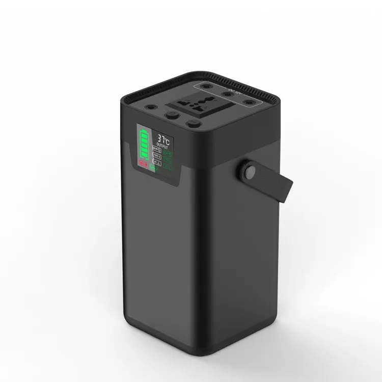 新品未使用★ポータブル電源54600mAh/200Wh (黒）純正弦波 蓄電池 200W Portable Solar Power Station with 54600mAh Battery Capacity