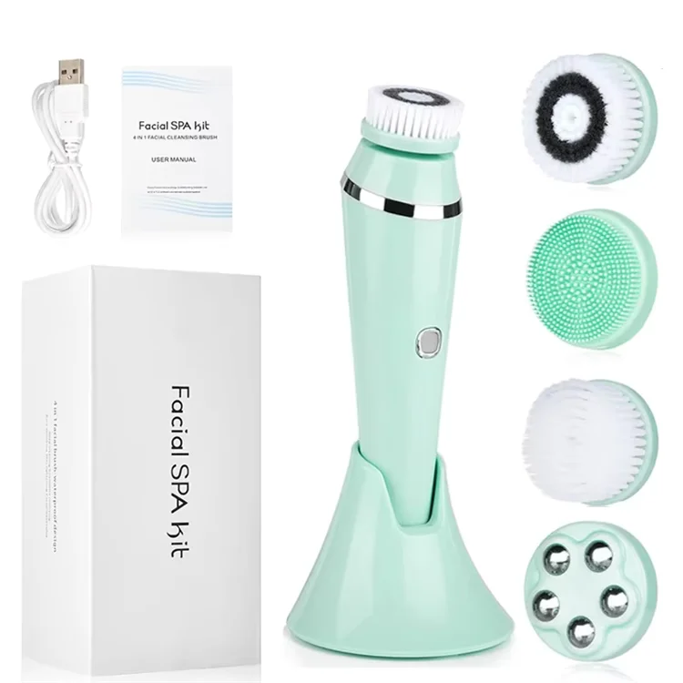 Pincel Facial Verde
