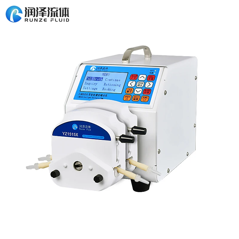 RS485 Communication Control Multichannel Dispense Peristaltic Pump for Honey Filling Line