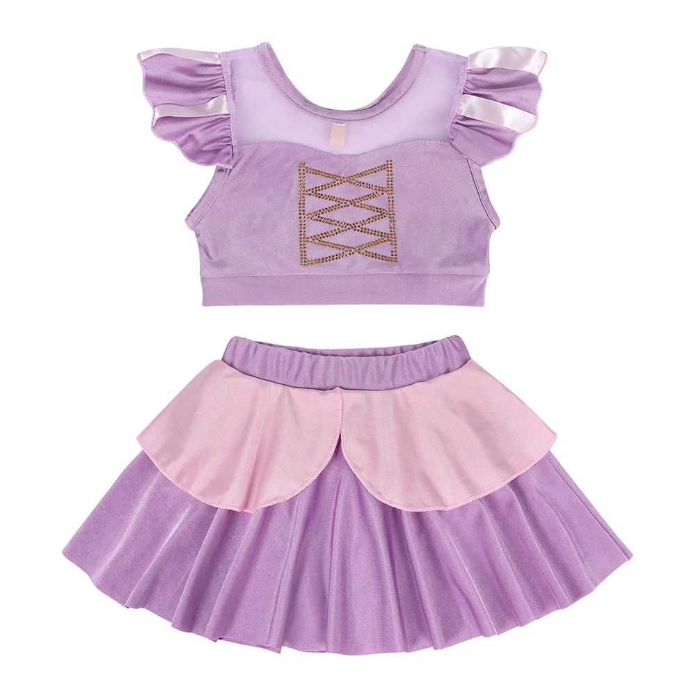 Baby Girl Princess Clothes Set Vest Shirt 2PCS Infant Toddler Outfit Party Baby Clothes 1-12Y main image 1