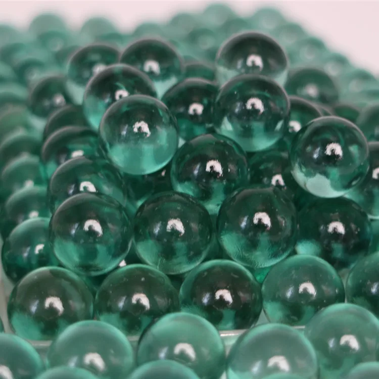 Стеклянная бусина 16 мм прозрачный мраморный стеклянный шар