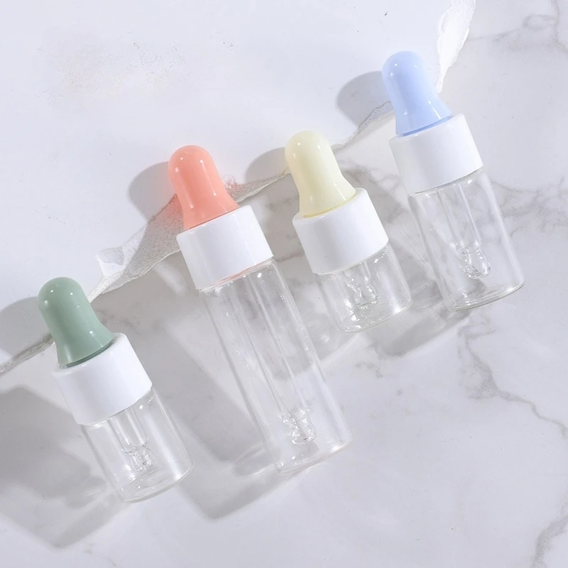 In Stock Test Tube Dropper Glass Bottle Perfect for Samples