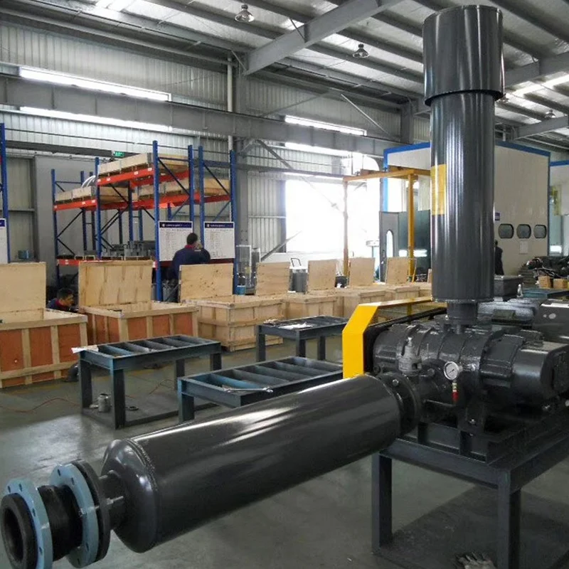 Vertical Vacuum Root Blower, 10hp, 380V, Electric - detail 6