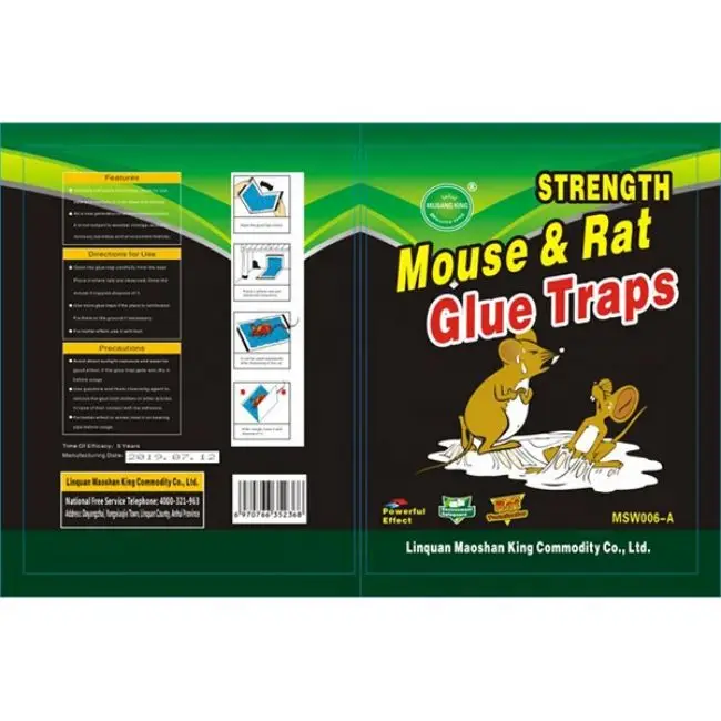 1pcs Mousetrap Control Strength Sticky Board Very Powerful