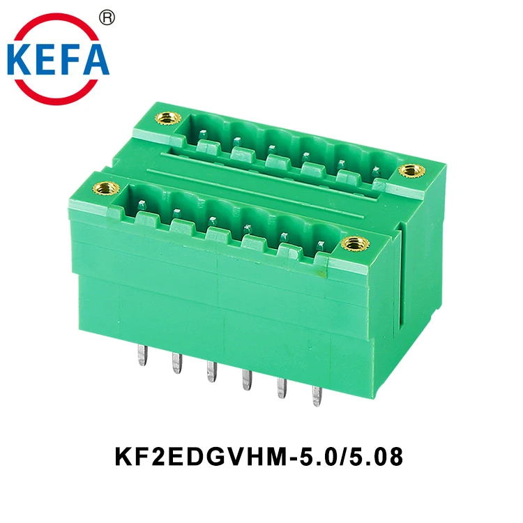 Kefa 3.81mm 3.5 mm 5.08mm PCBインサート式 プラグインターミナルブロック 3.81 mm Ec350v 08p サクションターミナル 3.5 mm
