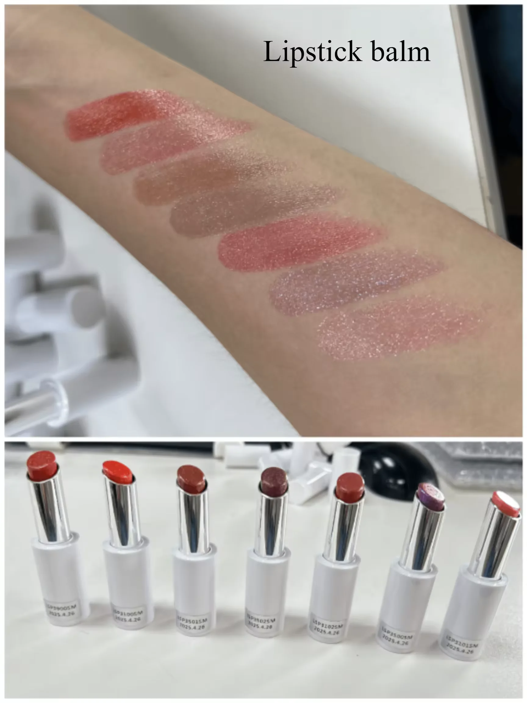 product 4 color lip balm stick set with sheer tint and moisturizing lip care for private label brands-7