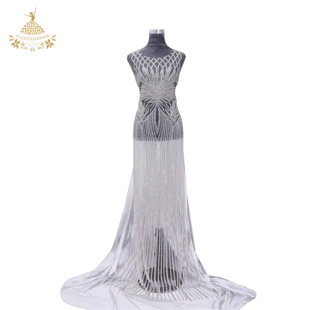 Свадебные Длинные нашивки со стразами Аппликация для свадебного