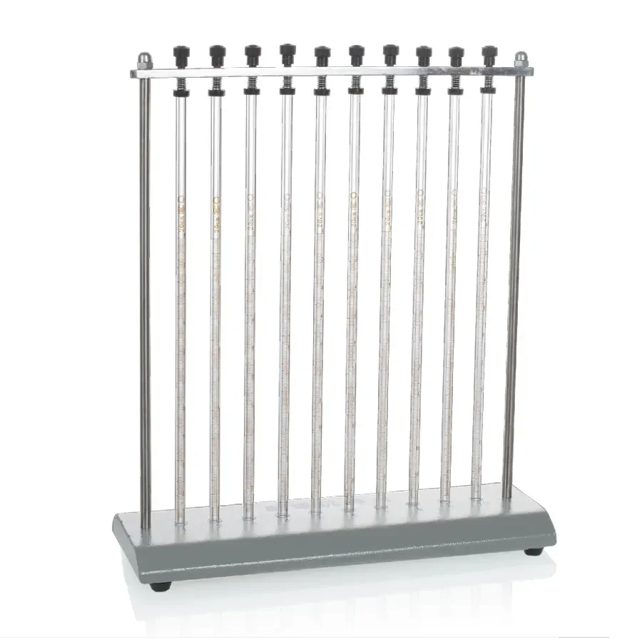 10 Holes ESR Tube Rack - Clear Plastic Test Tube Rack for Laboratory Use, CE/ISO Certified, 2-Year Warranty, Sample Available