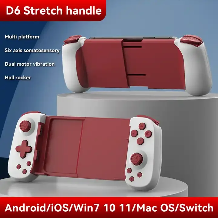 D6 Stretch Wireless BT Gamepad for Android/apple/win 10