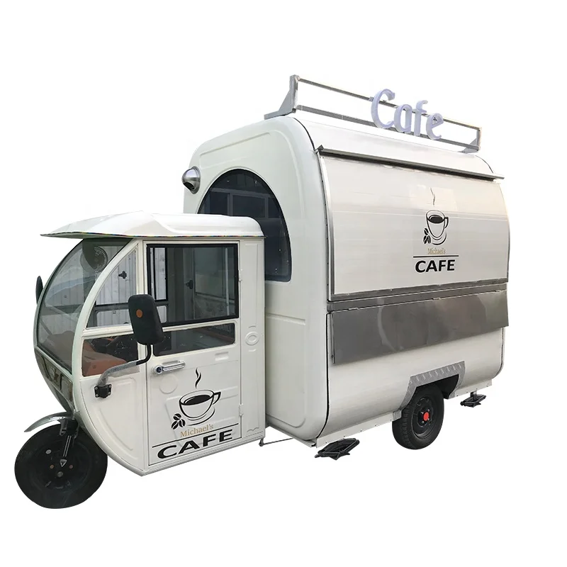 TUNE Electric Food Trailer Food Trailer BBQ Food Cart For Sale