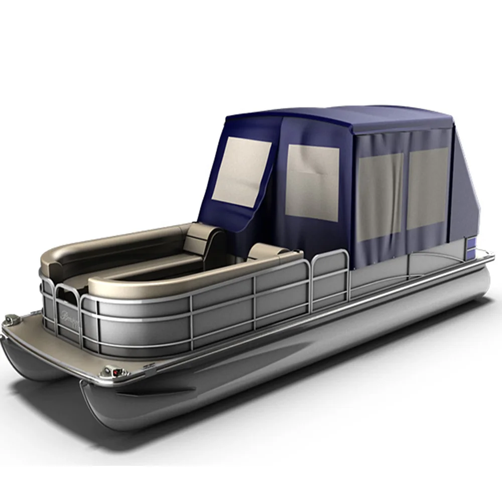 Customized Full Camper Enclosure Tent for Pontoon Boats Trailers