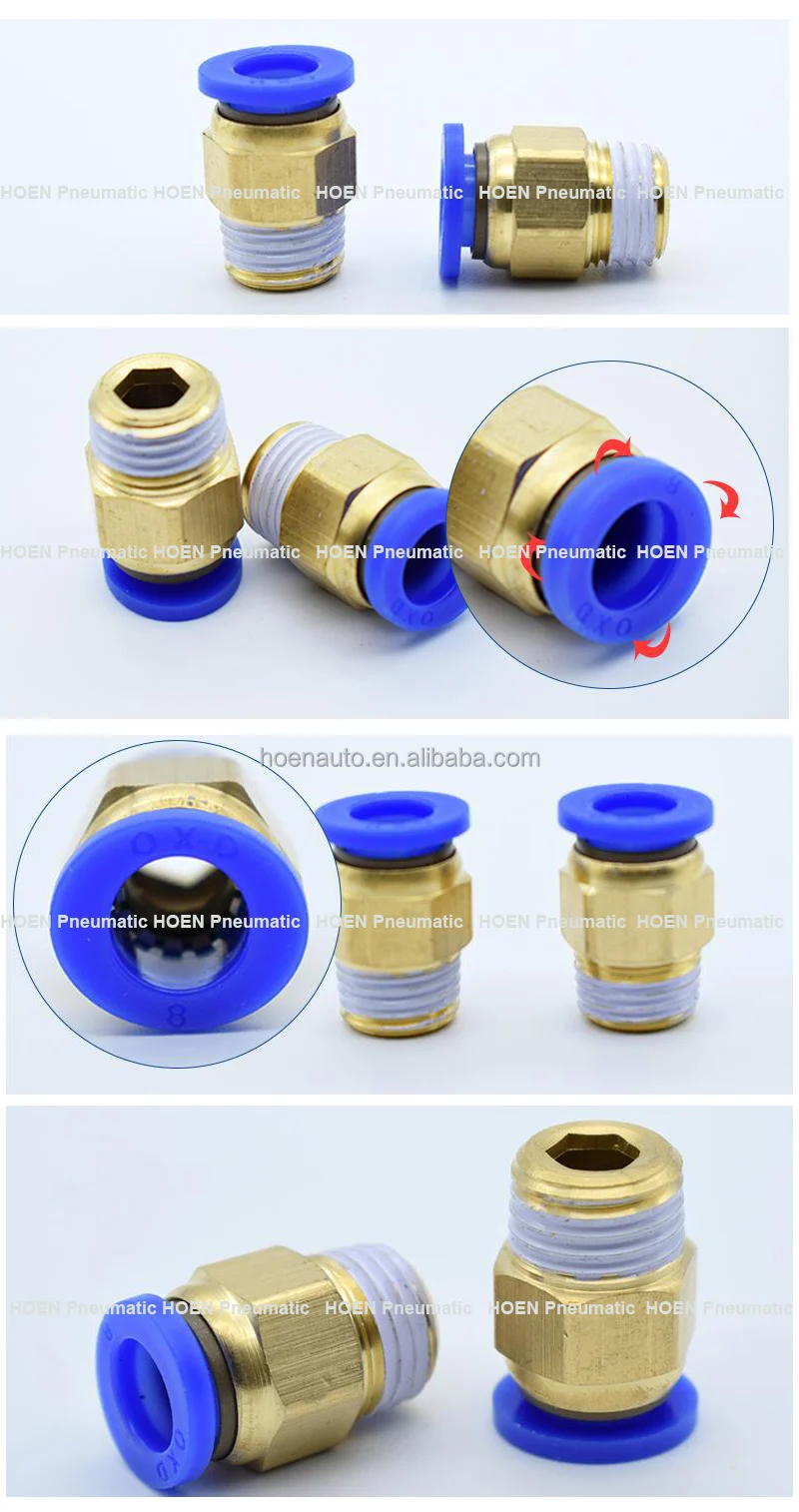 Pneumatic Pu Air Tube Fittings Connector Mm Pc Straight Air Fittings