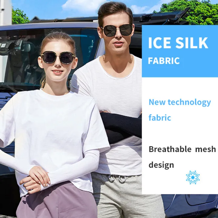 GOLOVEJOY HB04  Wholesale Custom UV Protection Elastic Cycling Arm Sleeves Outdoor Sports Basketball Golf Arm Sleeves for Women