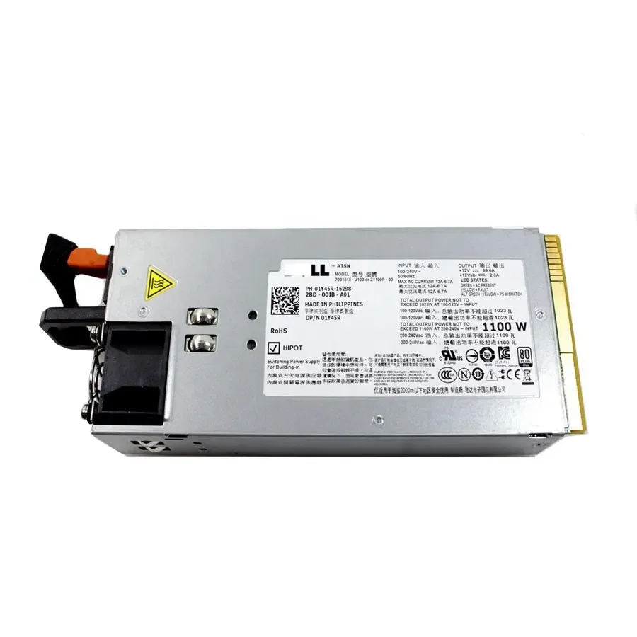 新しいDell / Intel S-1100ADU00-201 1100W電源-