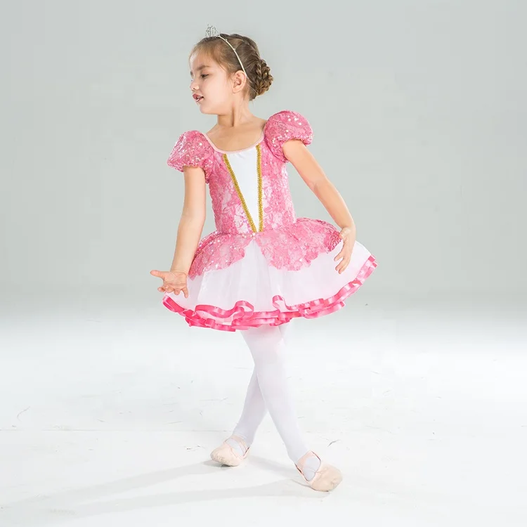 Dl036 Ballet Dress With Skirts Ballerina Clothing Ballet Girl Outfit