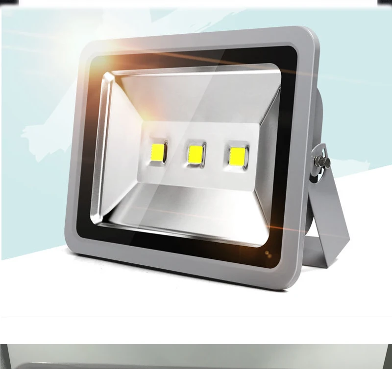 ไฟฟลัดไลท์ LED 30W 150W สีขาวหรี่แสงได้กันน้ำอลูมิเนียมกันระเบิดสำหรับไฟแนวนอน