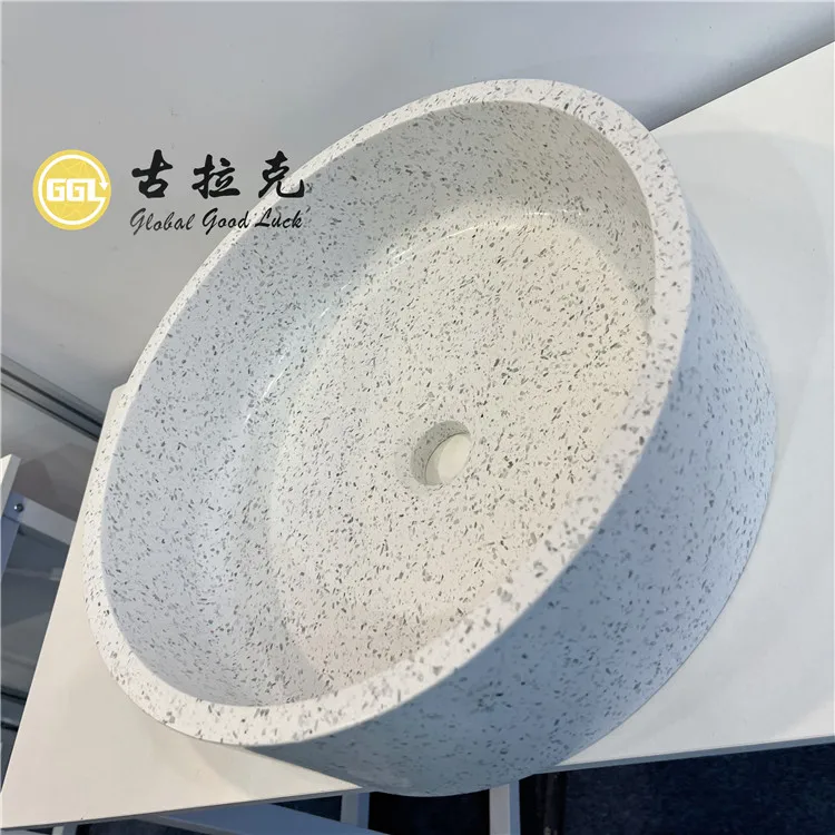 Factory Price Stone Basin Sink Pedestal Wash Basin Marble Sink Modern for Bathroom Toilet