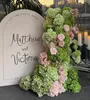 Rose et vert