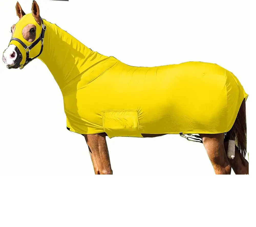 Durable Horse Rug-Full Body Slicker Suit with Full Zipper Premium Blanket for Horses