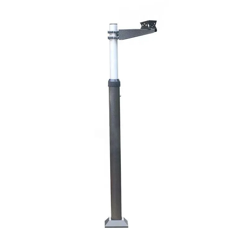 Parking Lot License Plate Recognition Vertical Pole Support Camera Bayonet Lifting Bracket