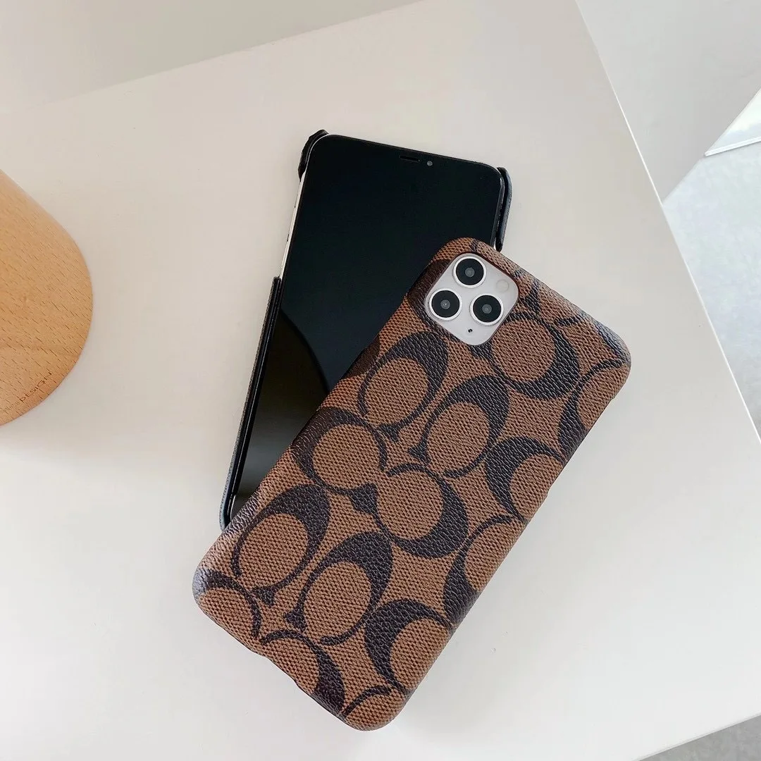 Fashion Leather Popular Brand Phone Case For Iphone 13 Pro Max Designer