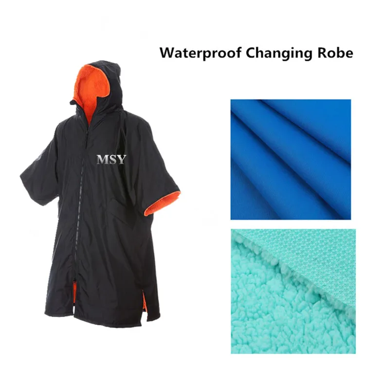 Cotton Microfiber Changing Robe Poncho Surf Towel Adult Hooded Personalized Custom changing robe Beach Surf Poncho