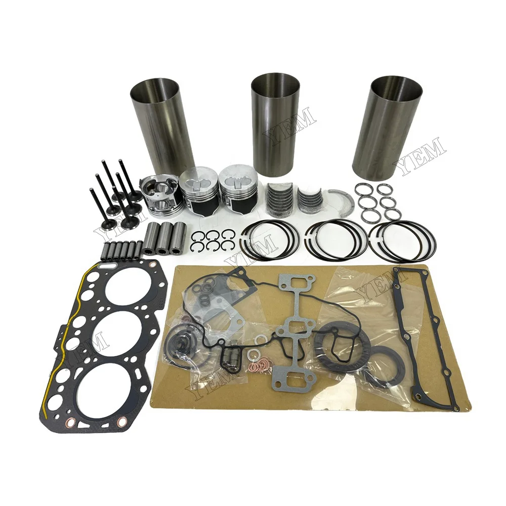 3YM30AE Engine Overhaul Repair Kit For Yanmar Engine Piston Ring Gasket Bearing