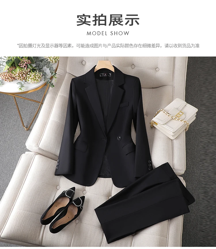 Hot Selling 2 Pieces Business Suit Sets Office Lady Work Wear Women ...