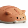 Ratón Akko con Tema de Gato - Naranja Kate