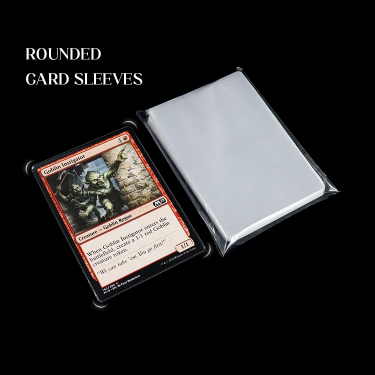 mtg goblin card sleeves Amazon.com: Realm Guard 100ct Textured TCG/MTG Card Art Sleeves (Goblin  Army) : Toys & Games