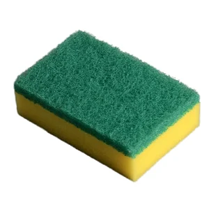 Factory Direct Supply Bulk Cleaning Sponge PU Sponge with Scouring Pad Kitchen Sponge for Washing Dishes